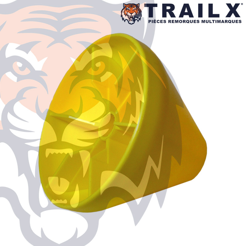 CÔNE 180-55X125 AL21 - JAUNE