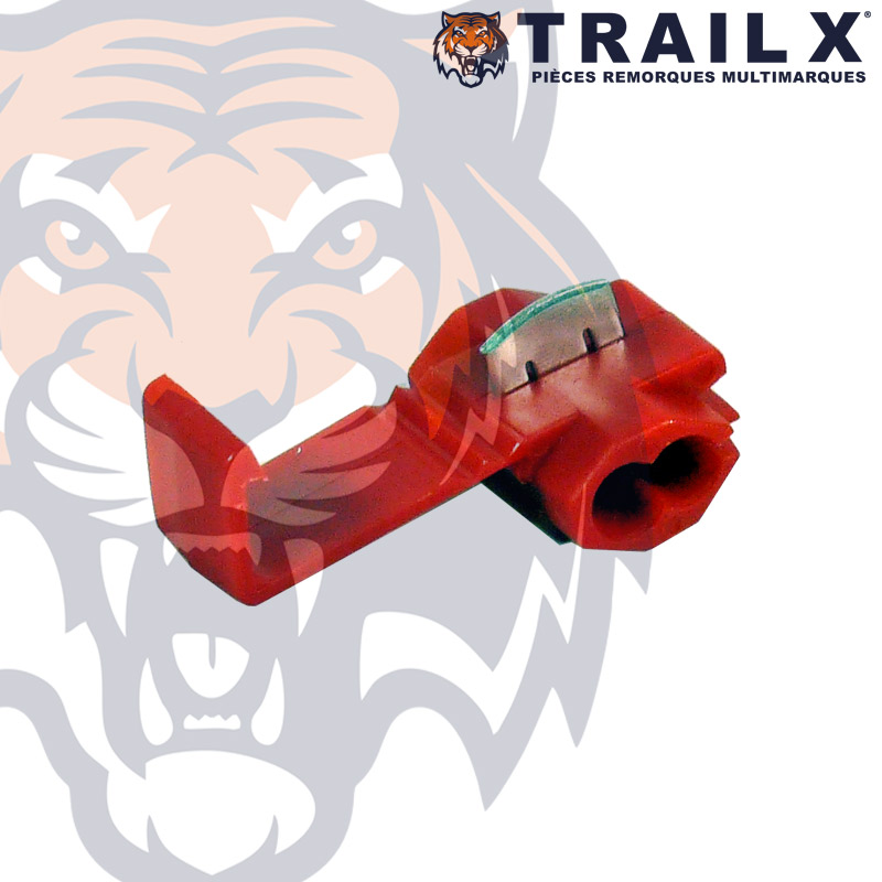 CONNECTEUR AUTO-DÉNUDANT - ROUGE 10A