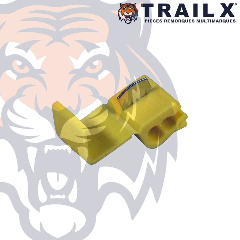 CONNECTEUR AUTO-DÉNUDANT - JAUNE 24A