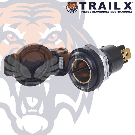 [EL212] PRISE SOCLE ALLUME CIGARE A ENCASTRER