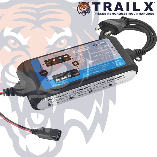 [EL221] CHARGEUR BATTERIE SMART 6-12V 2-4