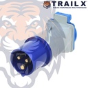 ADAPTATEUR COMPACT CEE17 M &gt; TERRE F