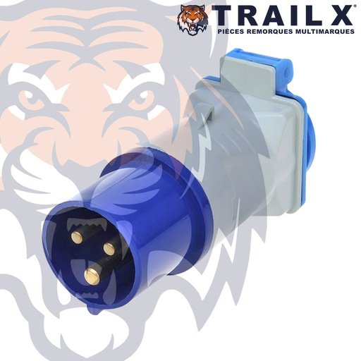 [EL403] ADAPTATEUR COMPACT CEE17 M &gt; TERRE F