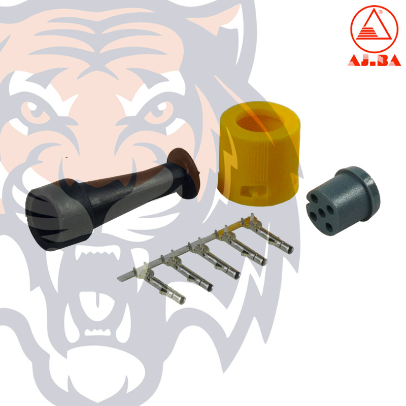 KIT BAYONNETTE FEU RONDE 5B - JAUNE