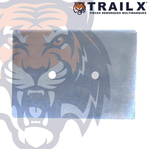 [UT106-P] PLATINE RENFORT ANNEAU ARRIMAGE 125X75