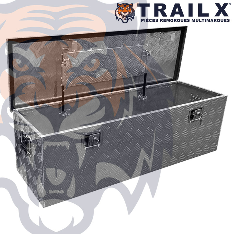 COFFRE ALU 1240X400X380MM