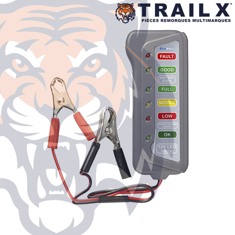 TESTEUR DE BATTERIE 12V