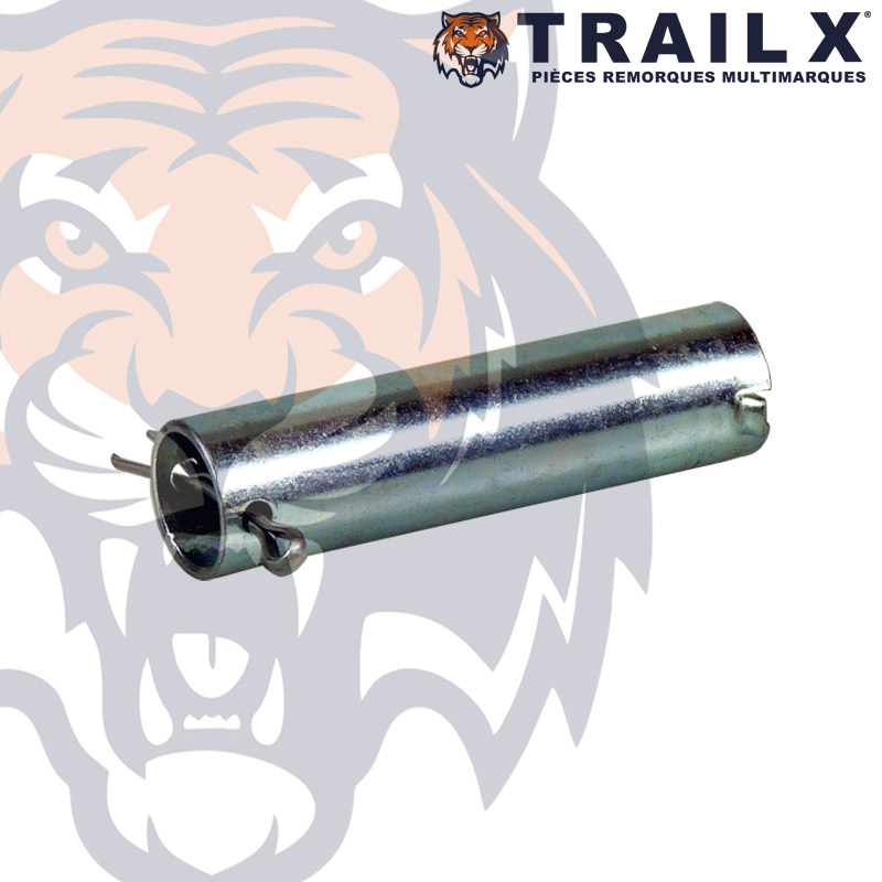 AXE GALET ROUE JOCKEY 20MM - 50MM MAX