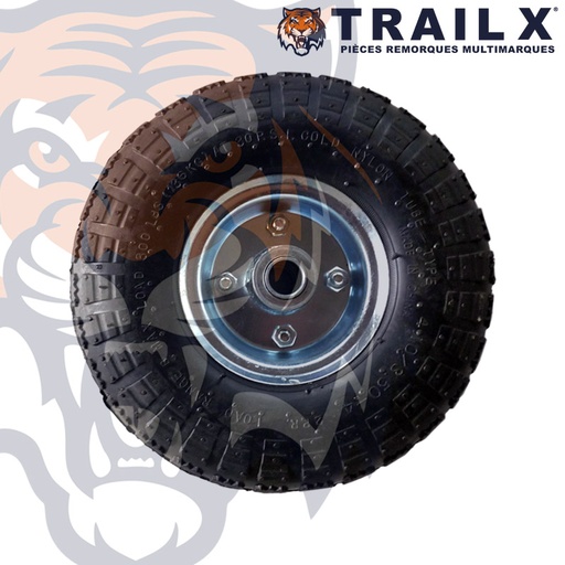 [RJ096-M] GALET RJ PNEU 260X85MM - JTE METAL