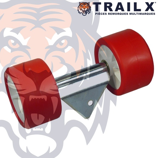 [NA366-RB] ENS 2 GAL. 120 + BAL. CBX - ROUGE/BLANC