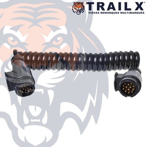 [EL022-P03S] RALLONGE 2X13B MALE - PLASTIQUE 8X3.5M SPIRAL