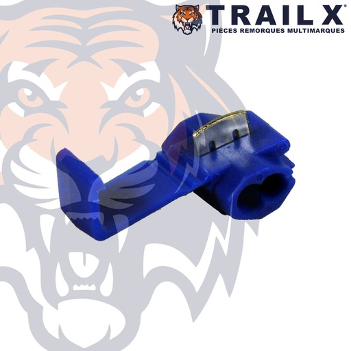 [EL131-B] CONNECTEUR AUTO-DÉNUDANT - BLEU 15A