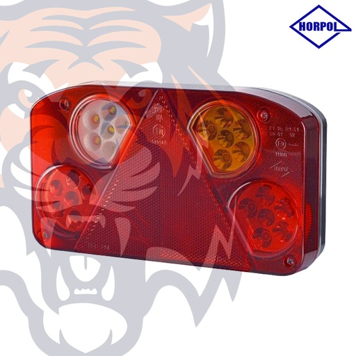 [LG010-D] FEU LED HORPOL HOR68 - D BROUILLARD/RECUL - BAY R8