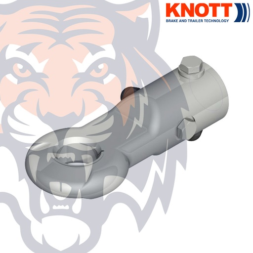 [AT121-DIN] ANNEAU D'ATT. D50 C-M12-M12 - 31X40