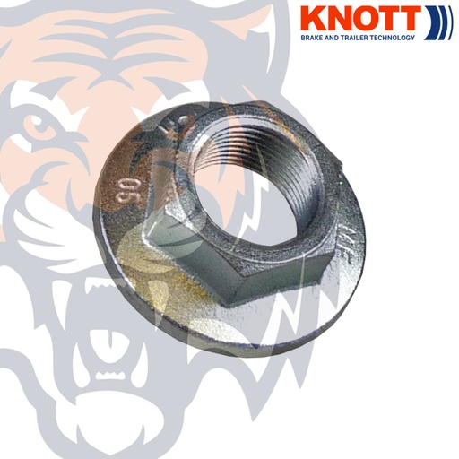 [TR153-A] ECROU FUSEE KNOTT - PLAT AUTOFREINE M24X1.5